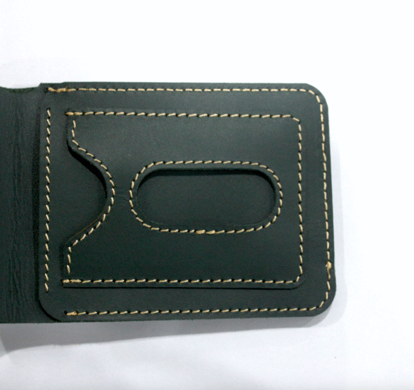 Cow Leather Short Wallets - Antique G1